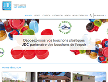 Tablet Screenshot of jdc-conseil-immobilier.fr